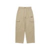 Gold Moment Balloon Fit Cotton Pants - Beige