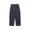 Gold Moment Balloon Fit Cotton Pants - Navy