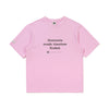 Light Mellow Short Sleeve T-Shirt - Pink