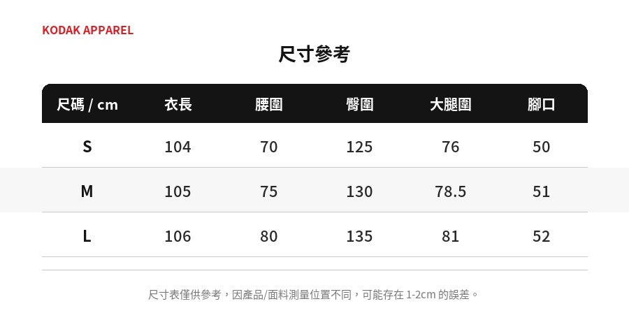Size Guide
