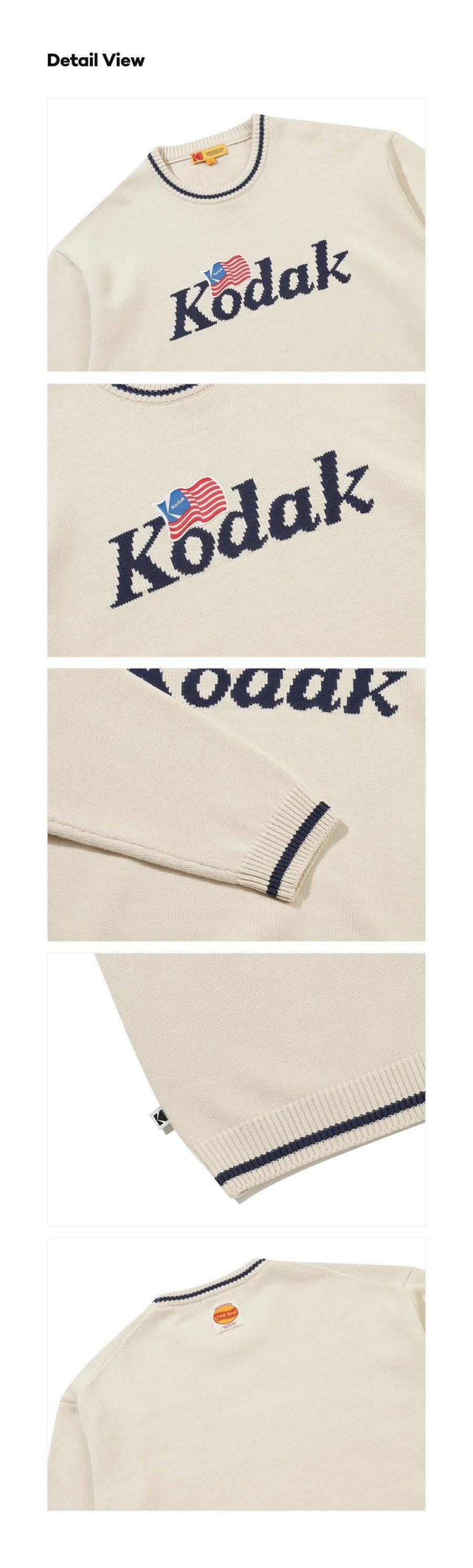 Gold Moment Logo Jacquard Knitwear