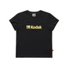 (Women) Big Logo Askin Short Sleeve T-Shirt - Black