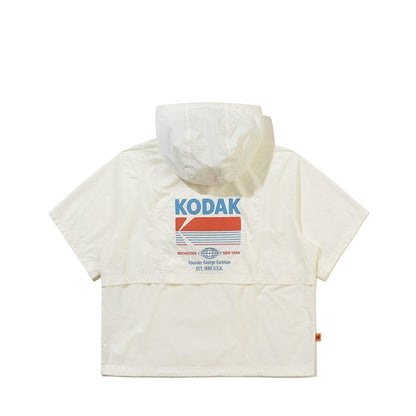 (Women) Breeze Pop Cool Short Sleeve Hooded Anorak