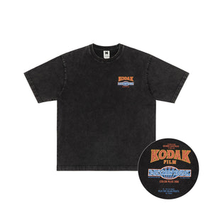 Snow Washing Half-Wrap T-Shirt