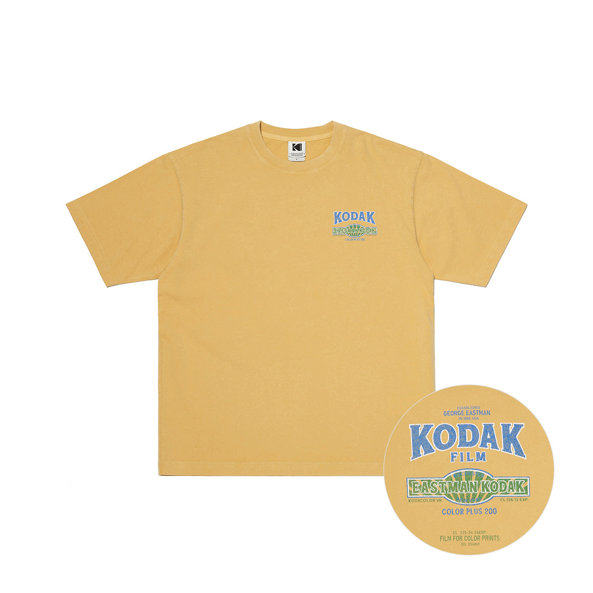 Snow Washing Half-Wrap T-Shirt | KODAK Apparel HK