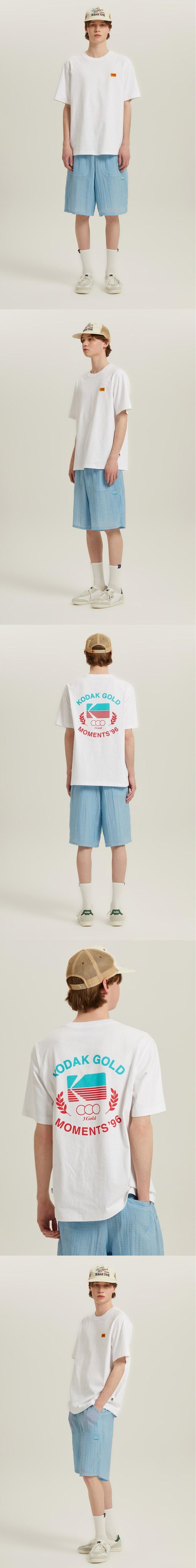 Gold Moment Cotton Graphic Short Sleeve T-Shirt