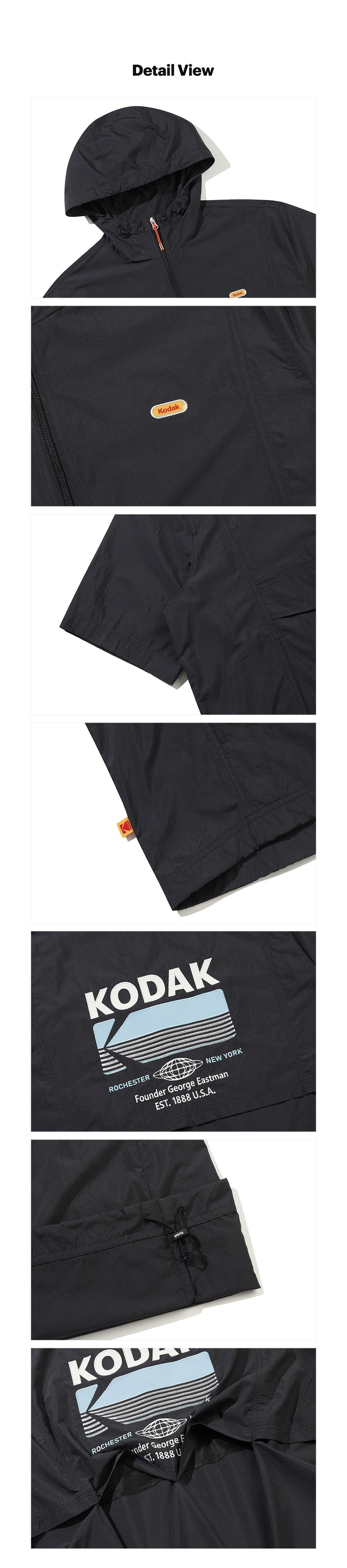Breeze Pop Graphic Short Sleeve Anorak