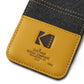 Denim | Leather Patch Wallet
