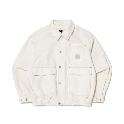 RGB Denim Collar Jacket