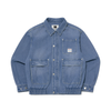 RGB Denim Collar Jacket (S26) - Sky Blue