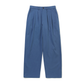 Gold Moment Tuck Wide Cotton Pants