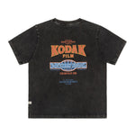 KODAK [Women] Color Plus 200 | Snow Wash Graphic Short Sleeve T-Shirt — K6222WRS11 BLK — image 1