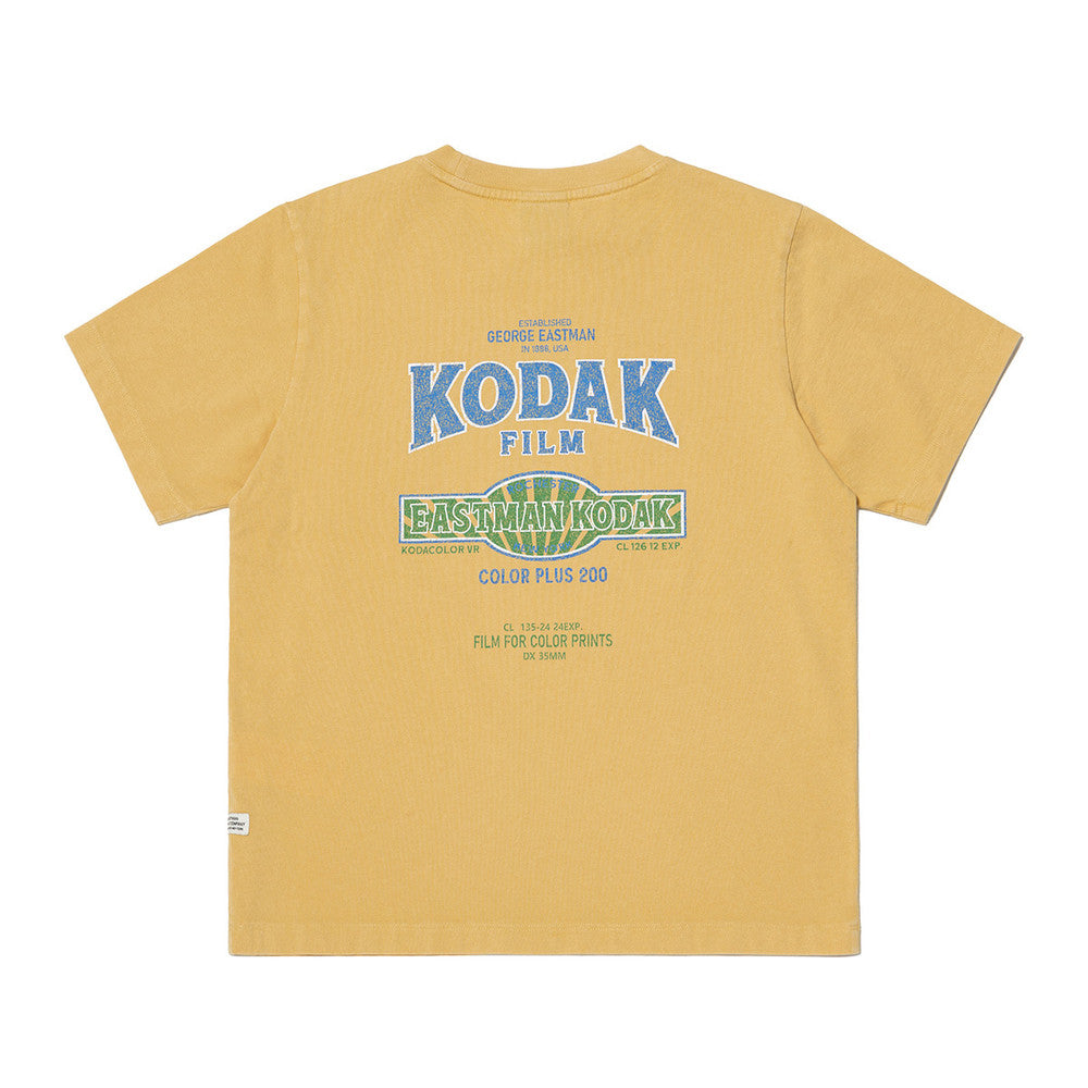 KODAK [Women] Color Plus 200 | Snow Wash Graphic Short Sleeve T-Shirt — K6222WRS11 YLW — image 7