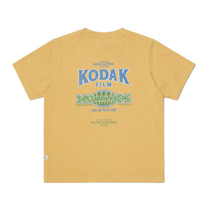KODAK [Women] Color Plus 200 | Snow Wash Graphic Short Sleeve T-Shirt — K6222WRS11 YLW — image 7