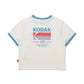 KODAK [Women] Breeze Pop | Logo Graphic Short Sleeve Ringer T-Shirt — K6222WRS54 IVR — image 4