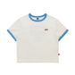KODAK [Women] Breeze Pop | Logo Graphic Short Sleeve Ringer T-Shirt — K6222WRS54 IVR — image 5