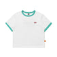KODAK [Women] Breeze Pop | Logo Graphic Short Sleeve Ringer T-Shirt — K6222WRS54 WHT — image 9