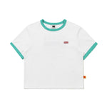 KODAK [Women] Breeze Pop | Logo Graphic Short Sleeve Ringer T-Shirt — K6222WRS54 WHT — image 9