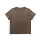 KODAK [Women] Flash Washing | Blur Washing Lettering Graphic Semi-Cropped Short Sleeve T-Shirt — K6322WRSB1 BRW — image 5