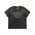 KODAK [Women] Flash Washing | Blur Washing Lettering Graphic Semi-Cropped Short Sleeve T-Shirt — K6322WRSB1 CHC — image 7