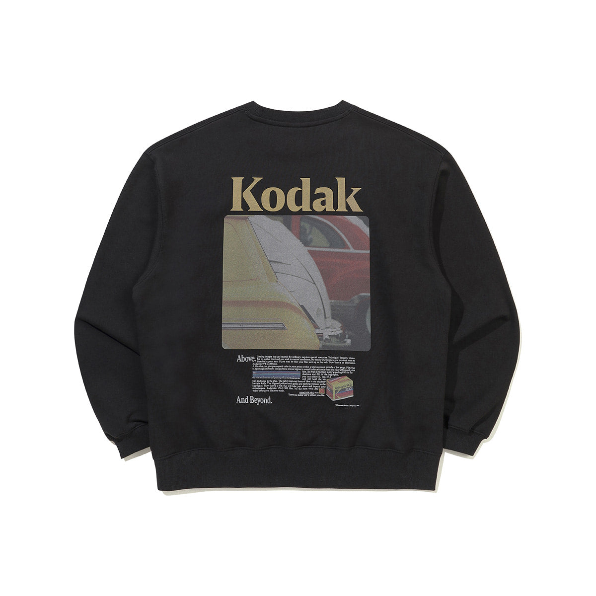 KODAK Colorama | Scenery Graphic Sweatshirt — K6323WFSQ1 BLK — image 1