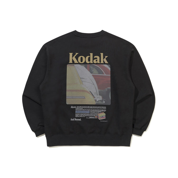 KODAK Colorama | Scenery Graphic Sweatshirt — K6323WFSQ1 BLK — image 1