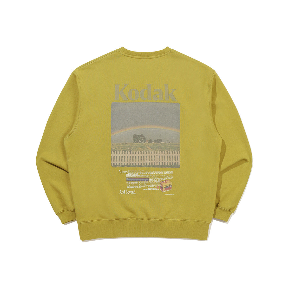 KODAK Colorama | Scenery Graphic Sweatshirt — K6323WFSQ1 GRN — image 4