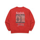 KODAK Colorama | Scenery Graphic Sweatshirt — K6323WFSQ1 RED — image 7