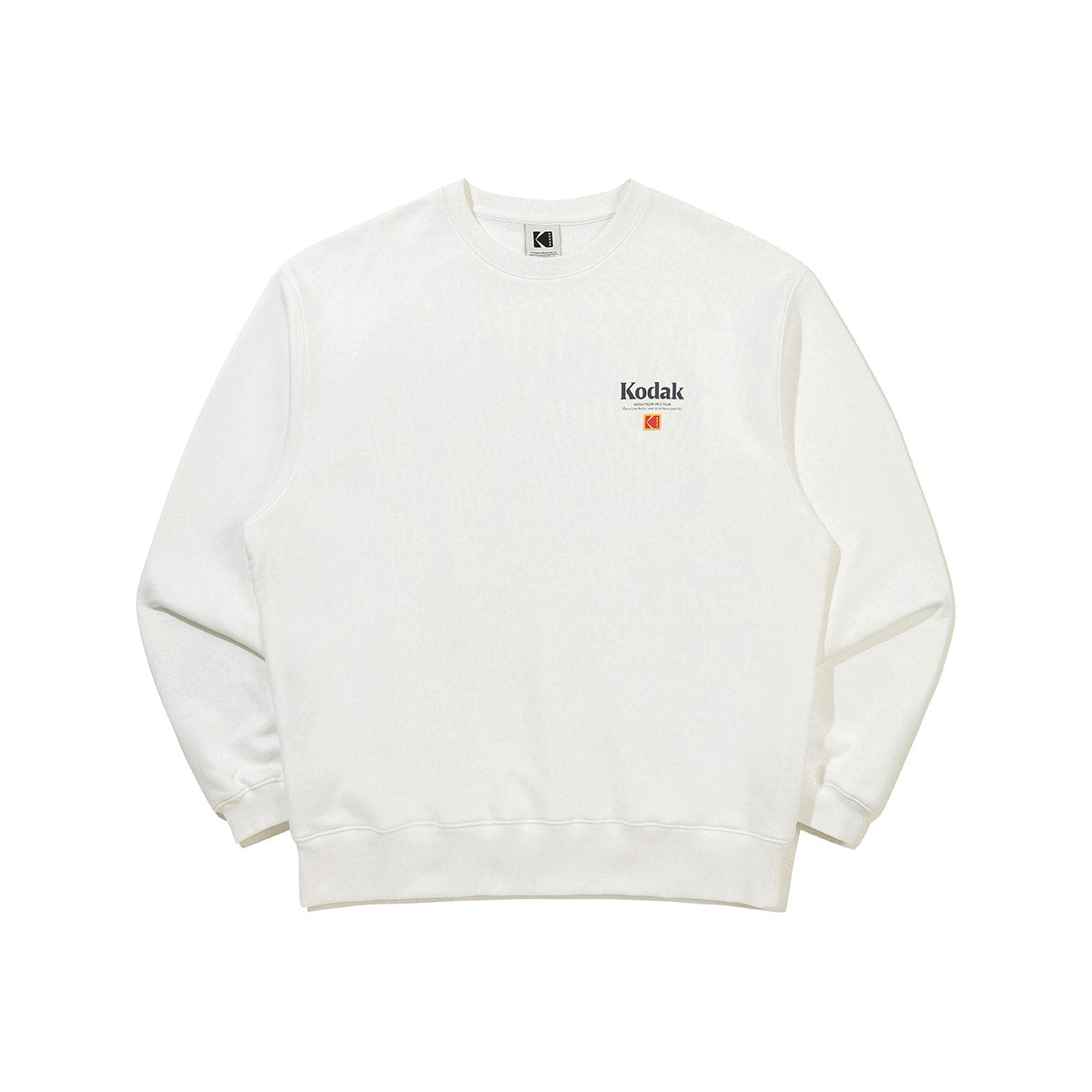 KODAK Colorama | Scenery Graphic Sweatshirt — K6323WFSQ1 WHT — image 11