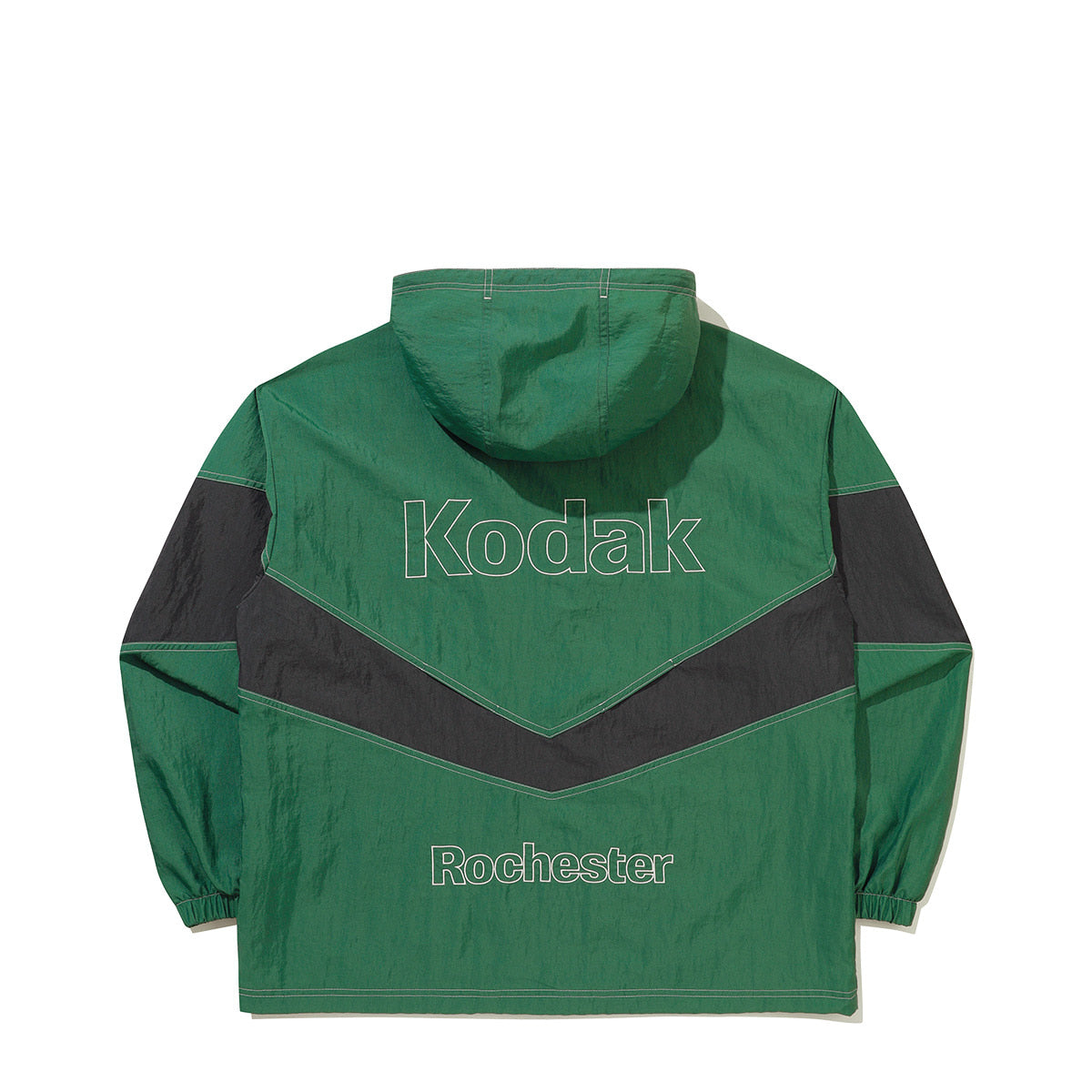 KODAK Flash Washing | Colour-Block Zip-Up Hooded Jacket — K6323WJKK1 GRN — image 5