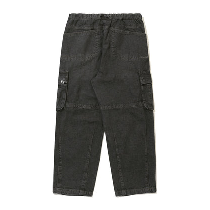 KODAK Flashing Washing | RGB Denim Balloon Fit Cargo Trousers — K6323WPT85 BLK — image 2