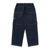 Flash Blur | RGB Denim Balloon Fit Cargo Trousers - Blue