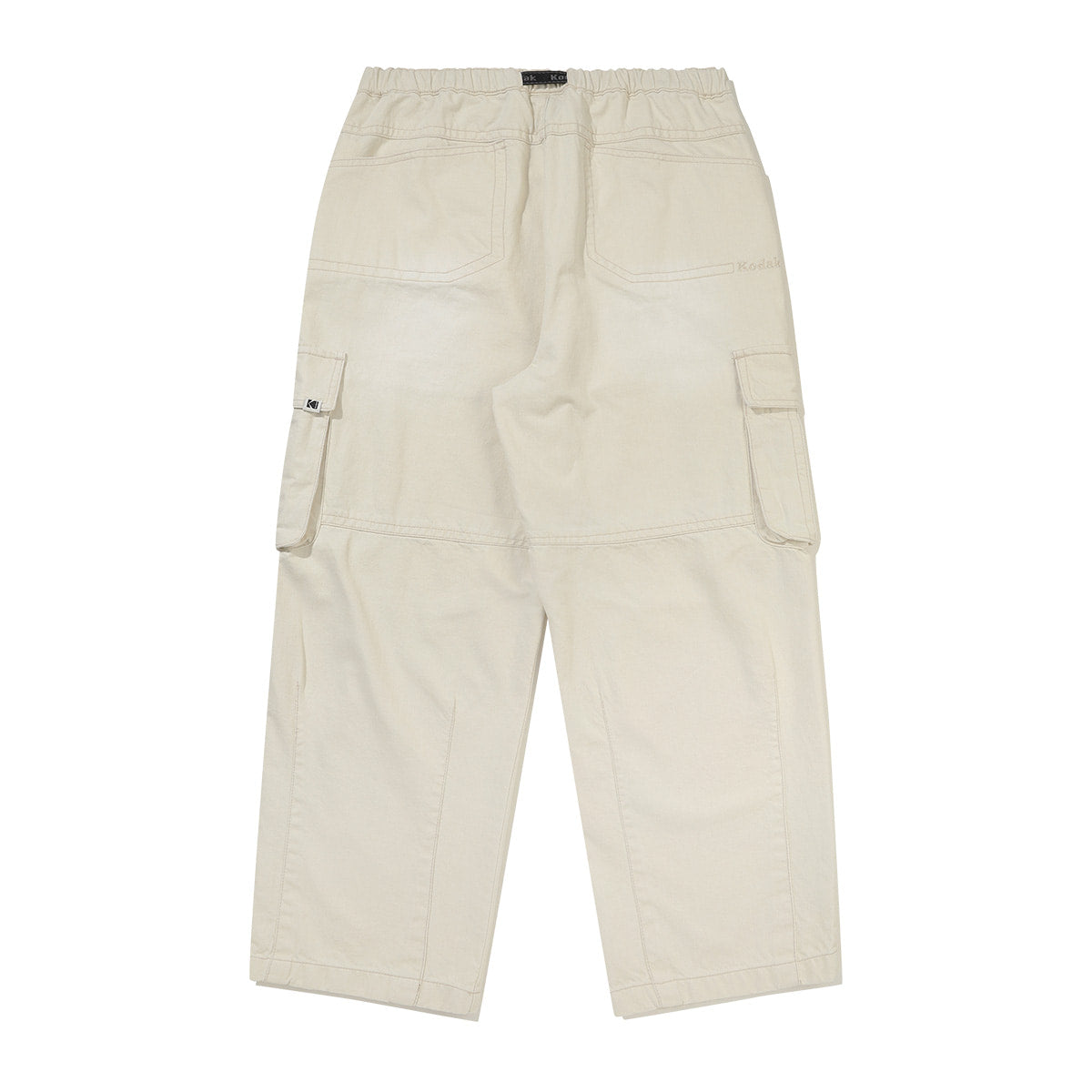 KODAK Flashing Washing | RGB Denim Balloon Fit Cargo Trousers — K6323WPT85 IVR — image 8