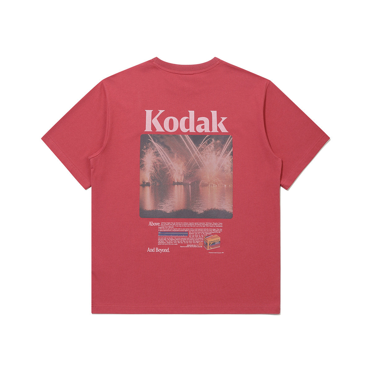 KODAK Colorama | Scenery Graphic Short Sleeve T-Shirt — K6323WRS91 RED — image 10