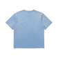 KODAK Flash Washing | Blur Washing Logo Semi-Oversized Short Sleeve T-Shirt — K6323WRSB1 BLU — image 2