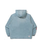KODAK Flash Washing | RGB Denim Long Sleeve Half-Zip Hooded Anorak — K6323WWT91 SBL — image 6