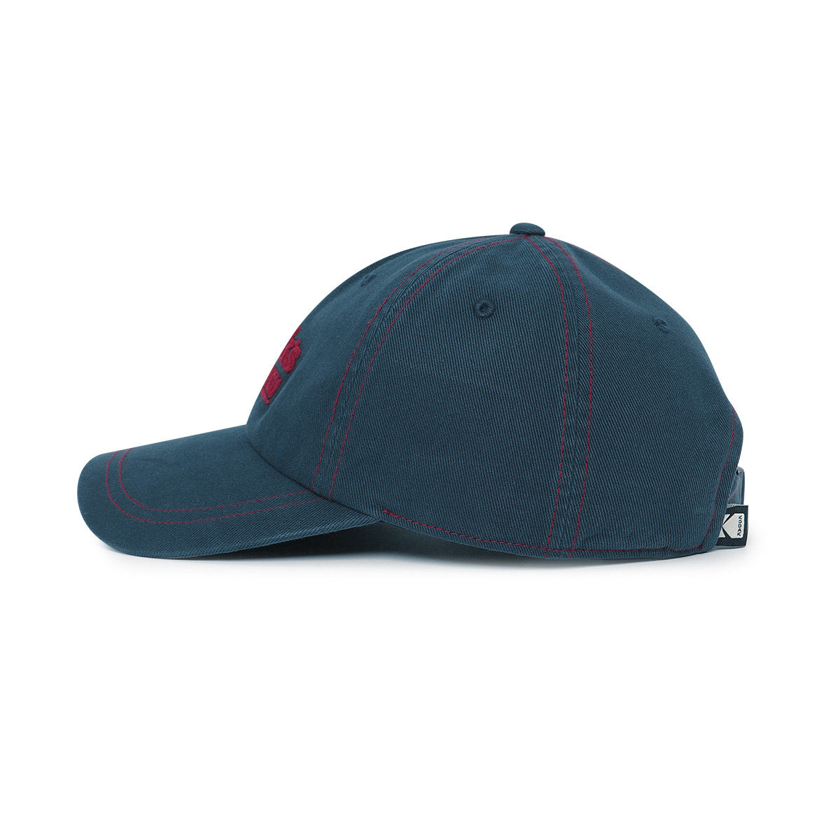 KODAK Racing | Photo Finish Washing Denim Oversized Ball Cap — Navy — view 2