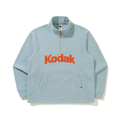 Colorama | Micro Fleece Half-Zip Stand Neck Sweatshirt