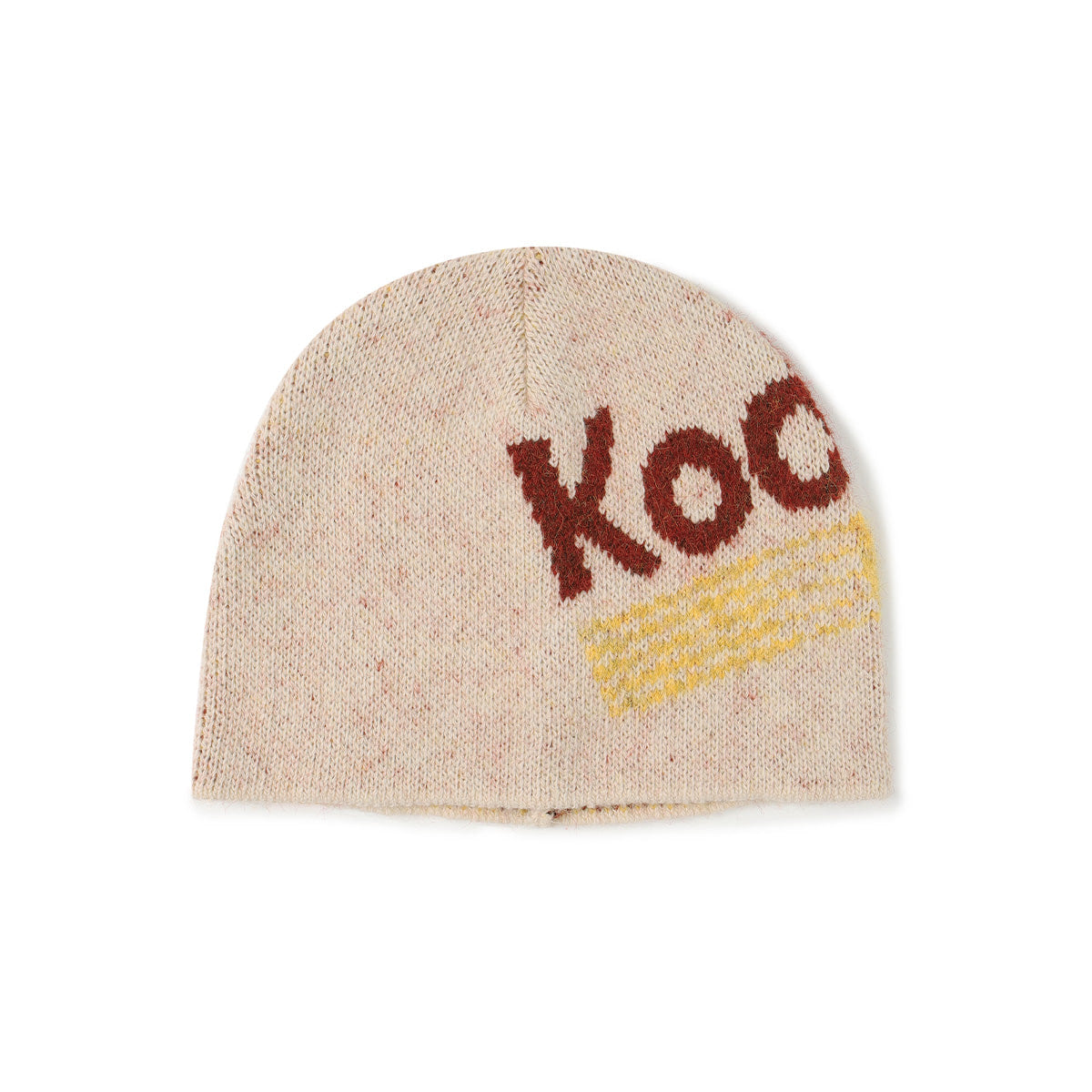KODAK Archive | Color Plus Mohair Logo Beanie — Ivory — view 1