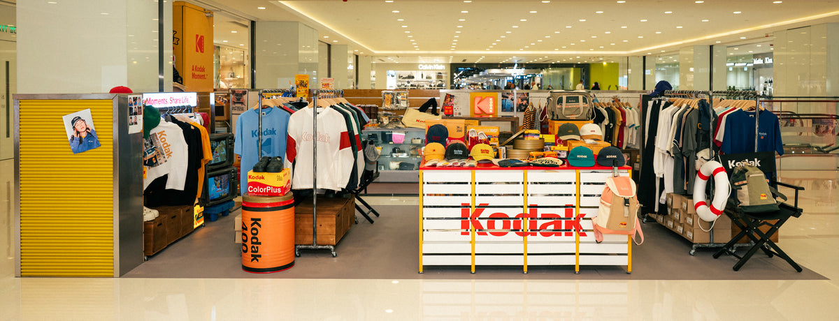 KODAK Apparel Harbour City pop-up store at Ocean Terminal