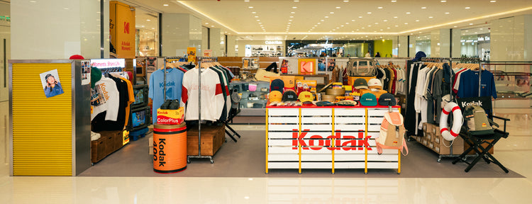 KODAK Apparel Harbour City pop-up store at Ocean Terminal