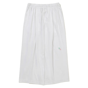 Washed Cotton Elastic Skirt